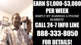 CALL 888-333-8050 JOHNNIE - MAKE MONEY FROM HOME - SHARE THE MONEY REVIEW - EASY 1UP REVIEW