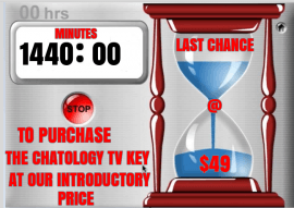 ATTENTION PLEASE! YOU HAVE 1440 MINUTES LEFT TO ORDER YOUR Chatology "KEY" XBMC