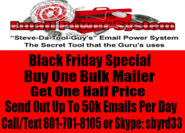 Cyber Monday Special | Black Friday Special | Quick Funnel Pages | Email Power System