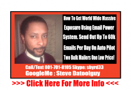 How To Send Out Up To 60k Emails Per Day | Bulk Mailer Software | Steve Datoolguy