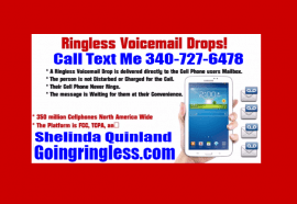 ASK SHELINDA 340-727-6478 | VOICEMAIL DROP SOFTWARE | GO RINGLESS EXTREME VOICEMAIL DROPS |